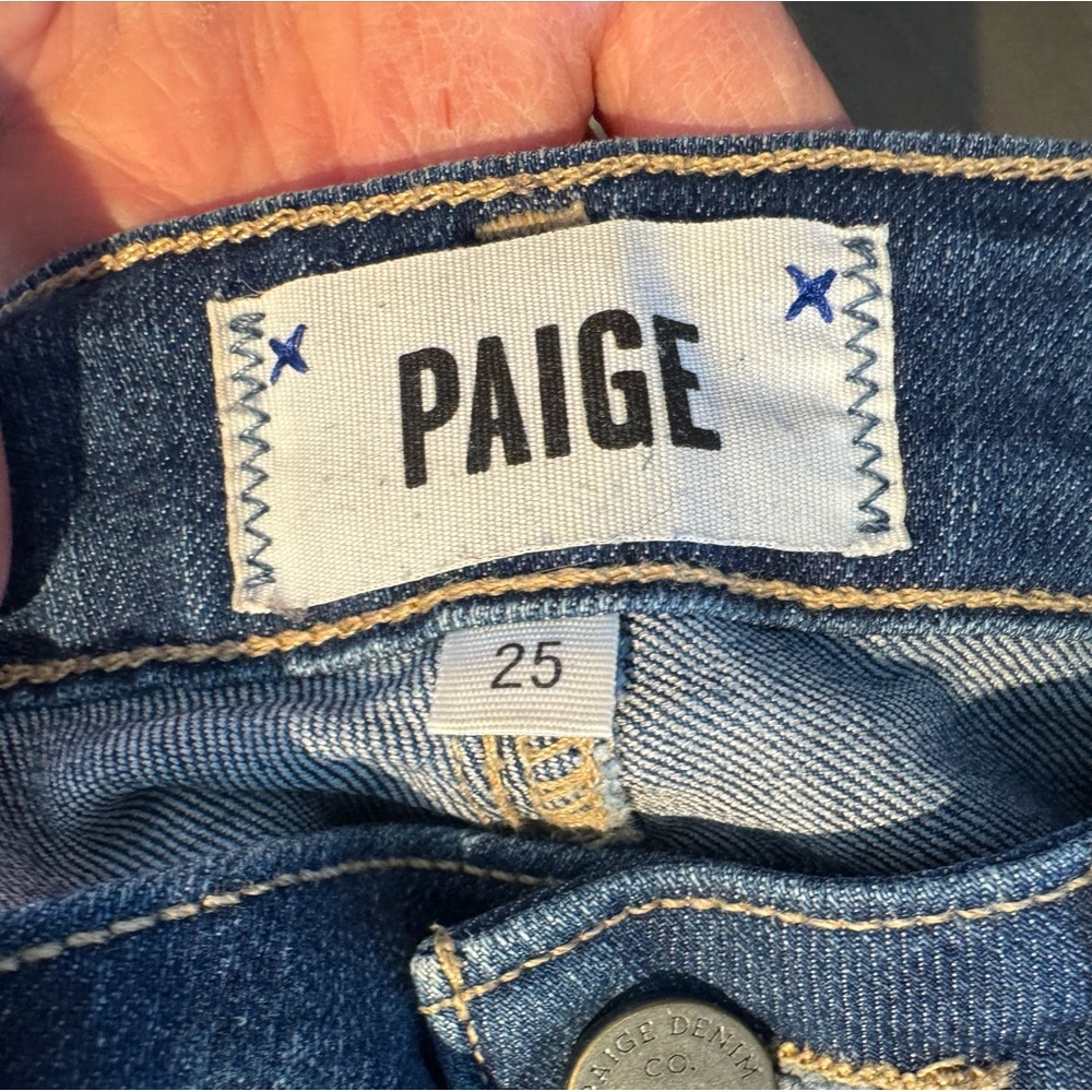 PAIGE Verdugo jeans with fray
